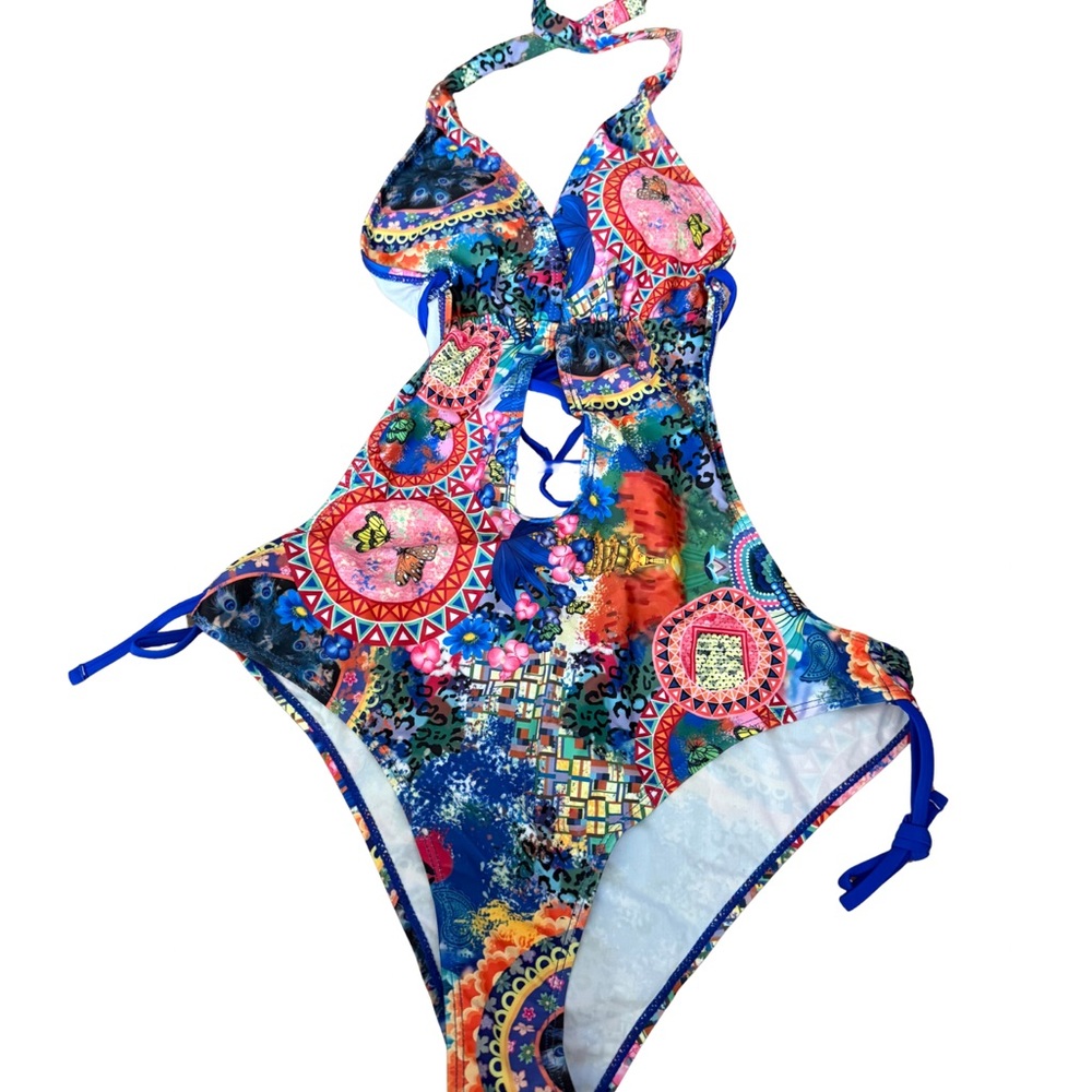 Cupshe Multicolor One Piece Swimsuit